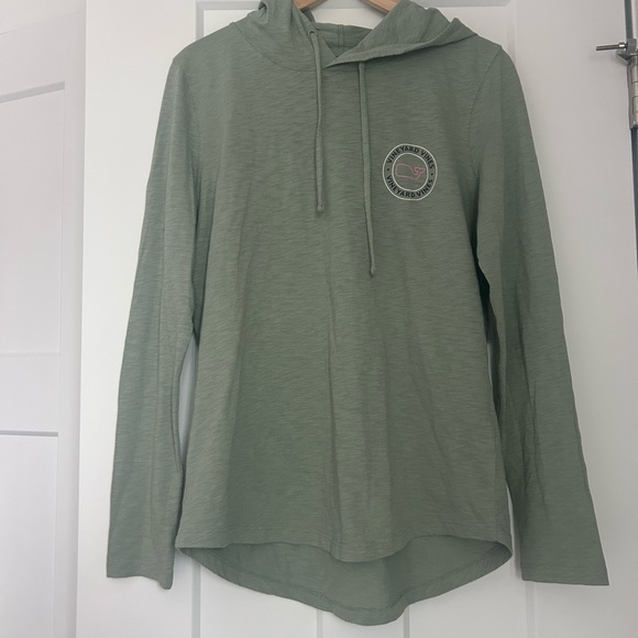 Vineyard Vines Tops - Vineyard Vines Sage Green Hoodie tee